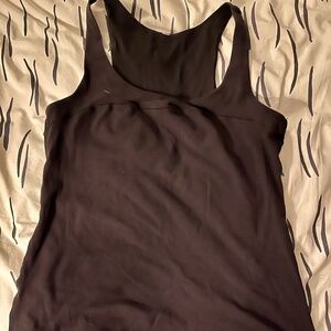 Lululemon Run: First Base Tank size 8, Black